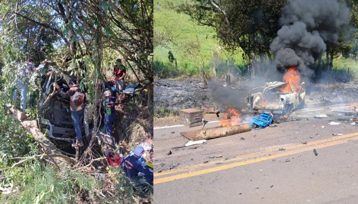 Três Barras - Homem morre em grave acidente na PR-484